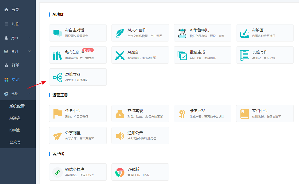 小狐狸ChatGPT付费创作系统V2.7.6独立版 +WEB端+ H5端 + 小程序端 小狐狸ChatGPT付费创作系统V2.7.6独立版 +WEB端+ H5端 + 小程序端